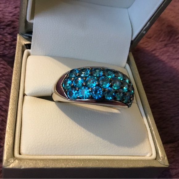 NWOT Bold & Vintage Neon Appetite 3 Row Band Ring Size - Picture 10 of 13